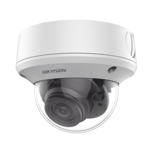 Domo TURBOHD 5 Megapixel / Lente Motorizado 2.7 - 13.5 mm / IR EXIR 40 mts / TVI-AHD-CVI-CVBS / IK10 / IP67 / dWDR