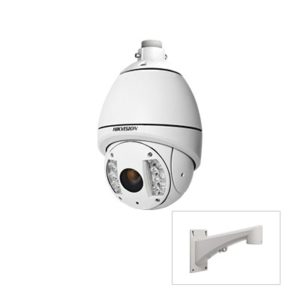Domo IP PTZ, 4CIF, 18x Zoom Optico, IR (100mts) Día/Noche (ICR), WDR, 3D-DNR, de Alta Velocidad 0.1° a 240°/s, WDR, 3D-DNR