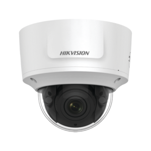 Domo IP 4 Megapixel / Lente Mot. 2.7 a 13.5 mm / 40 mts IR EXIR / Exterior IP66 / IK10 / WDR 120 dB / PoE / Audio y Alarmas / Videoanaliticos Integrados