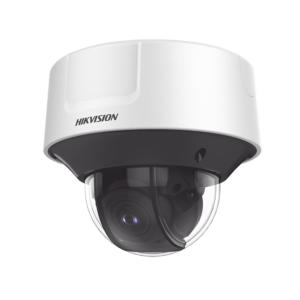 Domo IP 4 Megapixel / Lente Mot. 2.8 a 12 mm / 30 mts IR EXIR / WDR 140 dB /Exterior IP67 / IK10 / Detección Facial / Conteo de Personas / Entrada y Salida de Audio y Alarmas