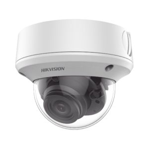 Domo TURBOHD 5 Megapixel / Lente Motorizado 2.7 - 13.5 mm / IR EXIR 40 mts / TVI-AHD-CVI-CVBS / IK10 / IP67 / dWDR