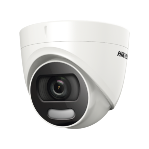 Domo TURBOHD 1080p / Imagen a color 24/7 / Lente 2.8 mm / 20 mts Luz Blanca / Exterior IP67 / WDR 120 dB